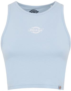 DICKIES Top 'POWERS'  nebesky modrá / biela