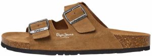 Pepe Jeans Šľapky  tmavobéžová