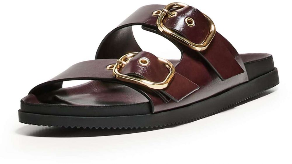 Bershka Šľapky  burgundská