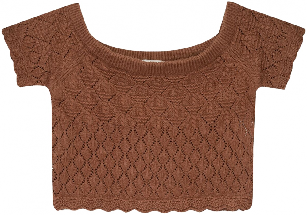 Bershka Sveter  gaštanová