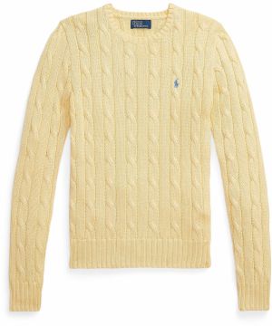 Polo Ralph Lauren Sveter 'JULIANNA'  pastelovo žltá
