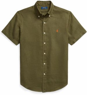 Polo Ralph Lauren Košeľa  olivová / oranžová