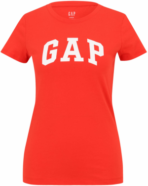Gap Petite Tričko 'CLASSIC'  červená / biela