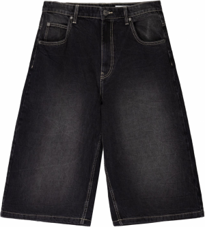 Bershka Džínsy  čierny denim