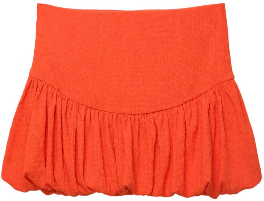 Pull&Bear Sukňa  tmavooranžová