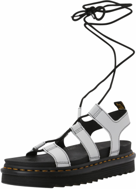 Dr. Martens Remienkové sandále 'Nartilla'  svetlosivá