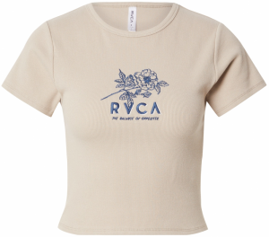 RVCA Tričko 'GOOD DAY'  tmavomodrá / kaki