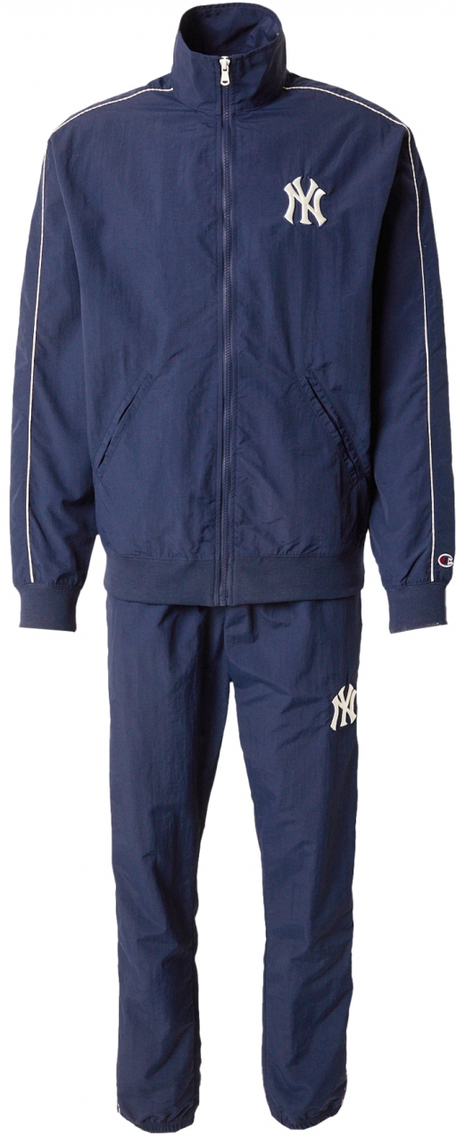 Champion Authentic Athletic Apparel Tréningový komplet  tmavomodrá / biela