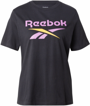 Reebok Funkčné tričko 'IDENTITY'  žltá / fialová / čierna
