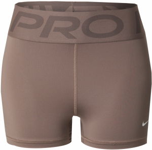 NIKE Športové nohavice  hnedá / čokoládová / biela