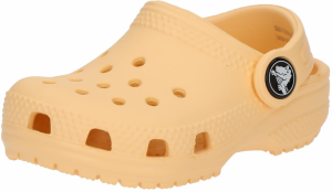 Crocs Otvorená obuv 'Classic'  šafránová / čierna