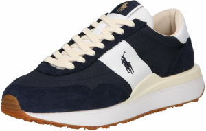 Polo Ralph Lauren Nízke tenisky 'Train 89'  krémová / tmavomodrá / biela
