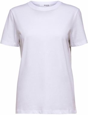 SELECTED FEMME Tričko 'ESSENTIAL'  biela