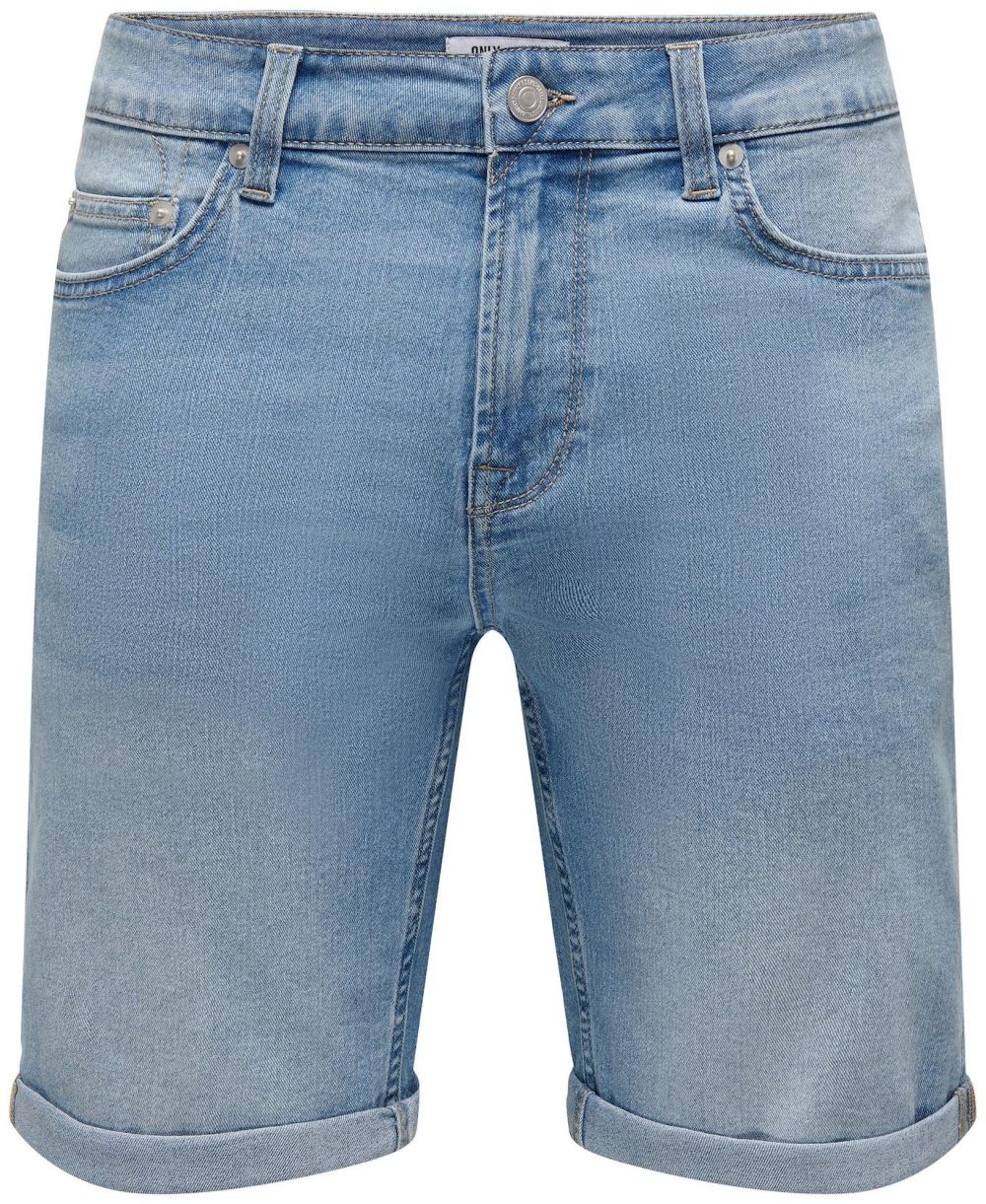 Only & Sons Tričko 'Ply'  modrá denim