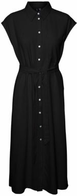 VERO MODA Košeľové šaty 'MYMILO'  čierna