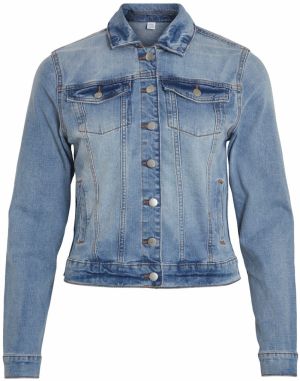 VILA Prechodná bunda 'Show'  modrá denim