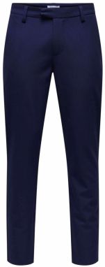 Only & Sons Chino nohavice 'Brad'  námornícka modrá