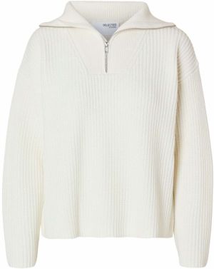 SELECTED FEMME Sveter 'Bloomie'  biela