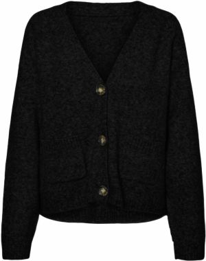 VERO MODA Kardigán 'Boom'  čierna