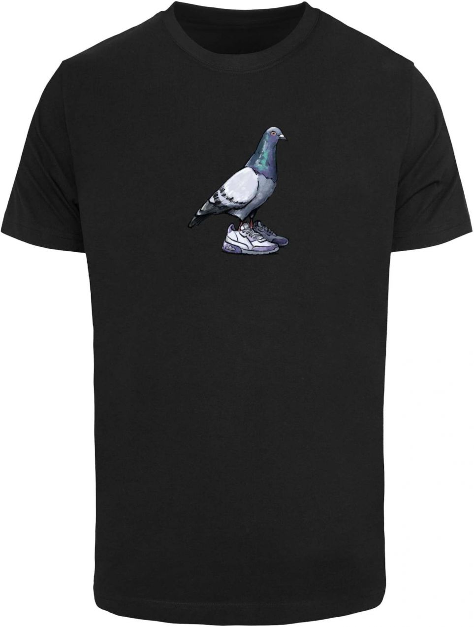 Mister Tee Tričko 'Dove Sneaker'  svetlosivá / nefritová / tmavofialová / čierna