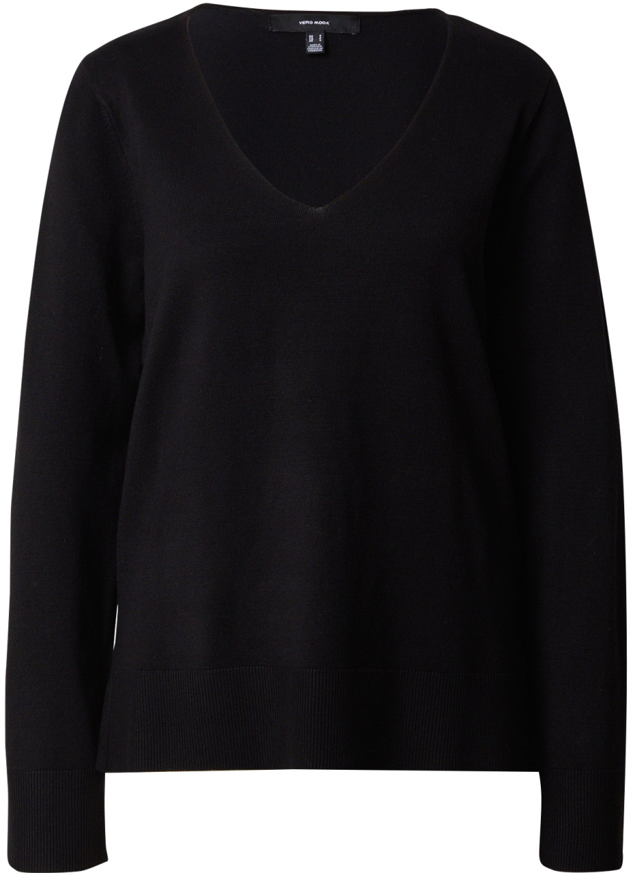 VERO MODA Sveter 'Silje'  čierna