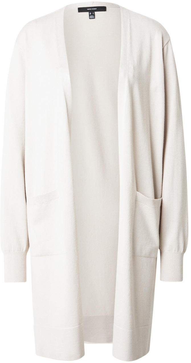 VERO MODA Kardigán 'Silje'  béžová / nebielená