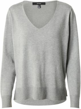 VERO MODA Sveter 'Silje'  sivá / tmavosivá