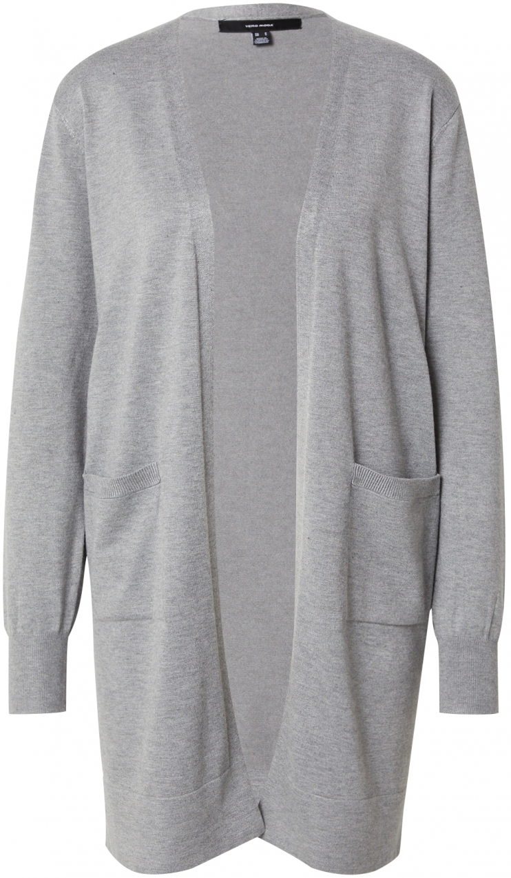 VERO MODA Kardigán 'Silje'  sivá