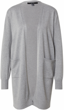 VERO MODA Kardigán 'Silje'  sivá