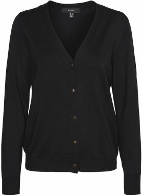 VERO MODA Kardigán 'Silje'  zlatá / čierna