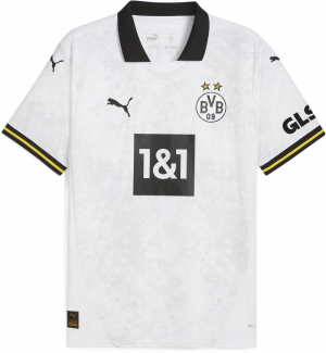 PUMA Dres 'Borussia Dortmund 24/25'  čierna / biela