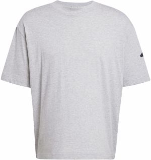 ADIDAS SPORTSWEAR Tričko 'Essentials'  sivá melírovaná