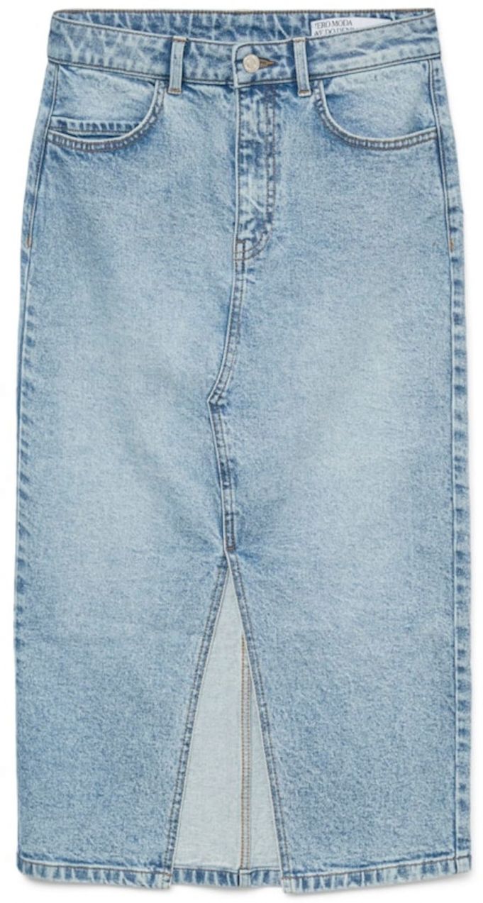 VERO MODA Sukňa 'Natalie'  modrá denim