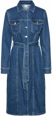 VERO MODA Košeľové šaty 'VMTelly'  modrá denim