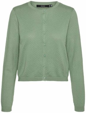 VERO MODA Kardigán 'Care'  svetlozelená