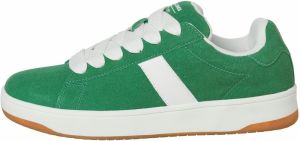JACK & JONES Nízke tenisky 'JJJfwmiles'  zelená / biela