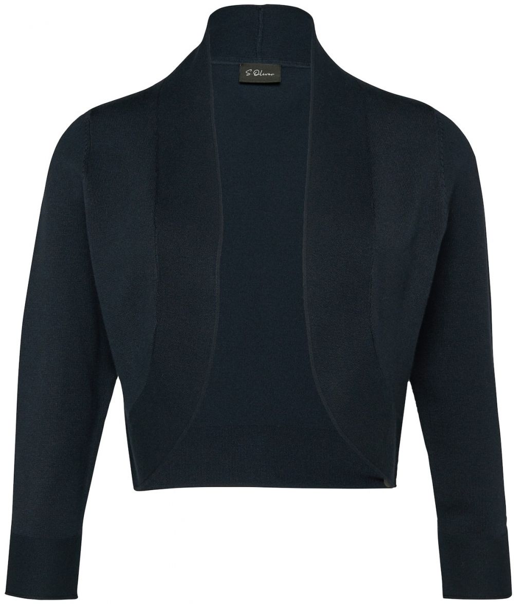 s.Oliver BLACK LABEL Bolero  námornícka modrá