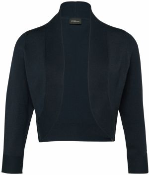 s.Oliver BLACK LABEL Bolero  námornícka modrá
