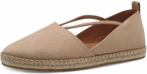 Tamaris Espadrilky  kapučíno