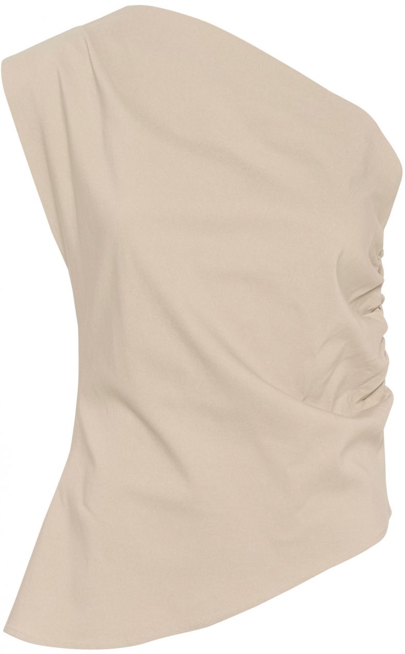 My Essential Wardrobe Top 'Sora'  kaki