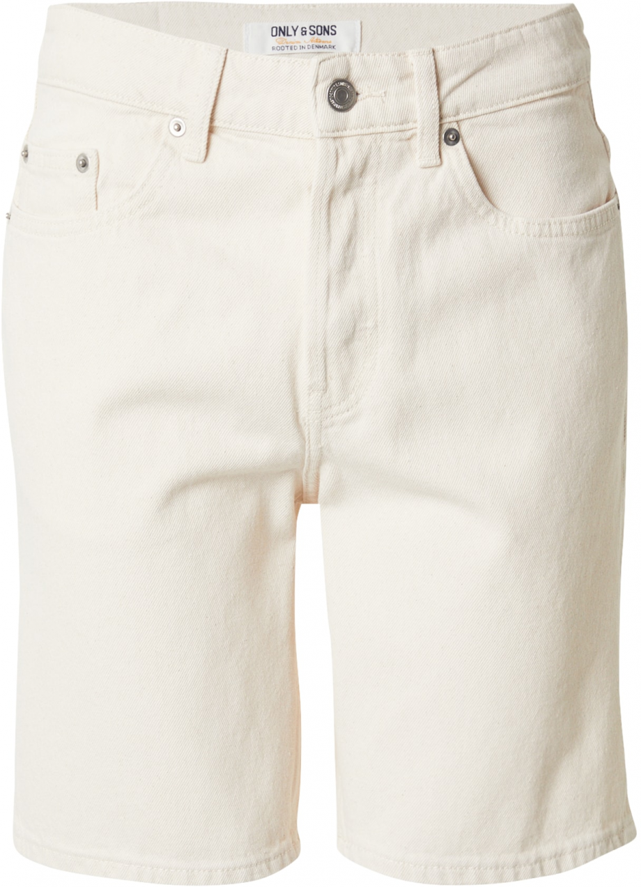 Only & Sons Džínsy 'ONSEdge'  biely denim