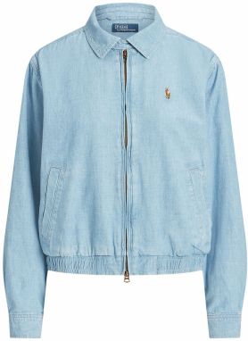 Polo Ralph Lauren Prechodná bunda  modrá denim