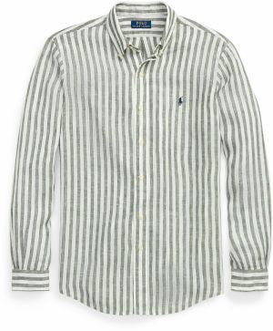 Polo Ralph Lauren Košeľa  olivová / biela