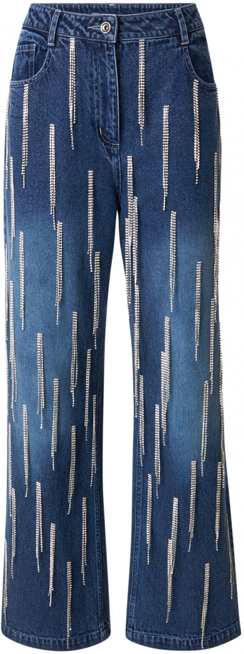 PATRIZIA PEPE Džínsy  modrá denim