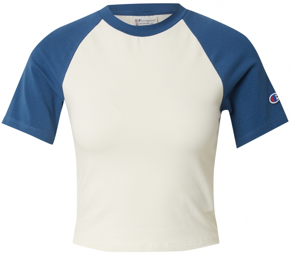 Champion Authentic Athletic Apparel Tričko  modrá / sivobéžová