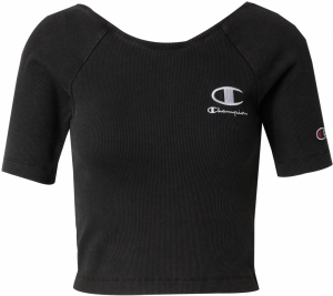 Champion Authentic Athletic Apparel Tričko  čierna / biela