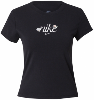 Nike Sportswear Tričko  svetlomodrá / pastelovo zelená / čierna / biela