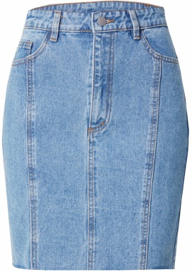 VILA Sukňa 'VIKENJA'  modrá denim