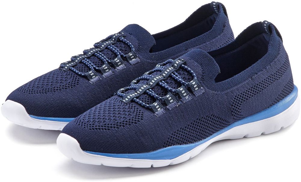 LASCANA Slip-on obuv  námornícka modrá