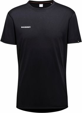 MAMMUT Funkčné tričko 'Massone'  čierna / biela